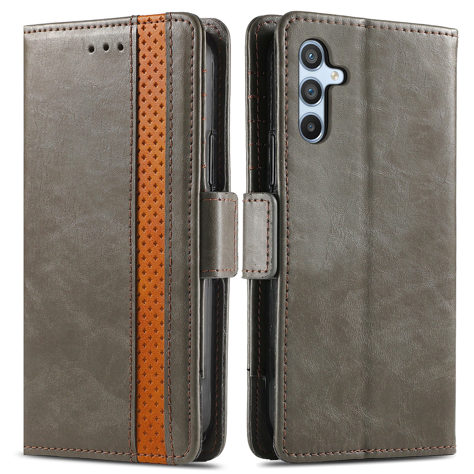 CASENEO 002 Series for Samsung Galaxy A54 5G PU Leather RFID Blocking Wallet Stand Case Business Splicing Style Magnetic Clasp Phone Cover CASENEO 002 Series for Samsung Galaxy A54 5G PU Leather RFID Blocking Wallet Stand Case Business Splicing Style Magnetic Clasp Phone Cover
